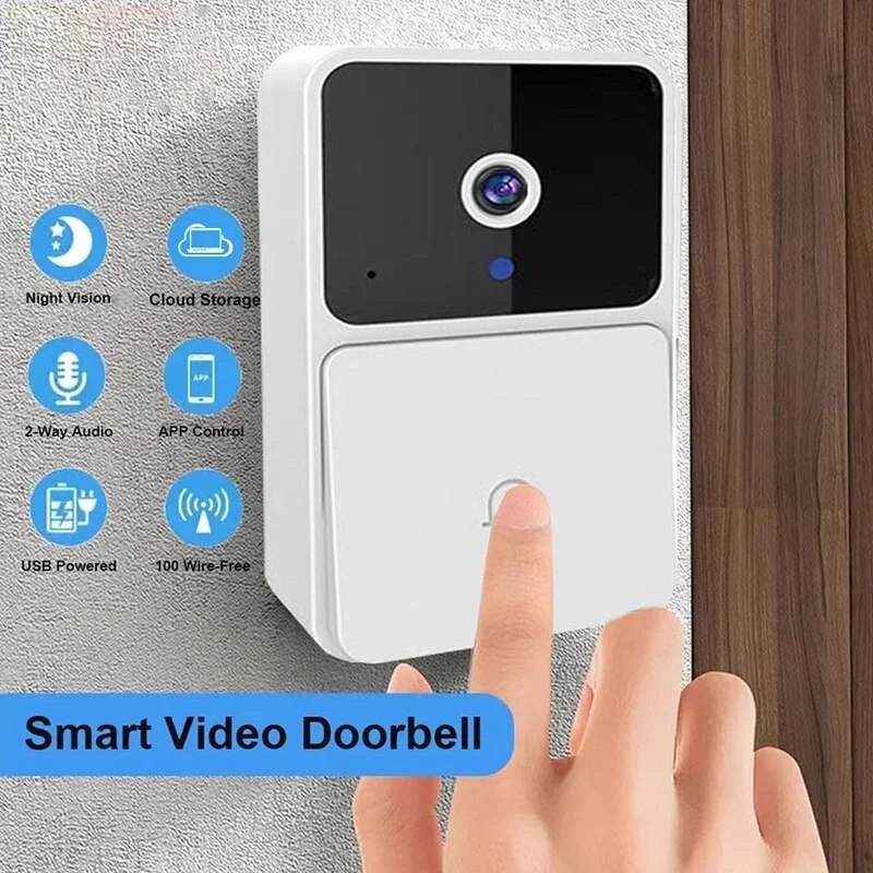 Smart Doorbell with Camera & 2-Way Audio