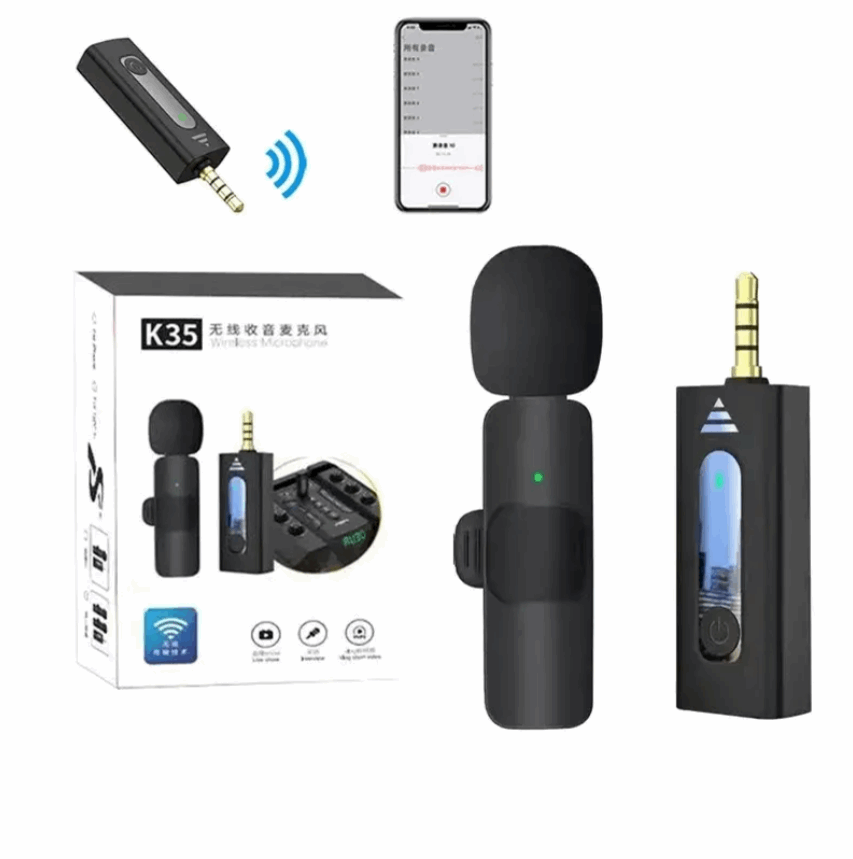 Smart Wireless Lavalier Microphone